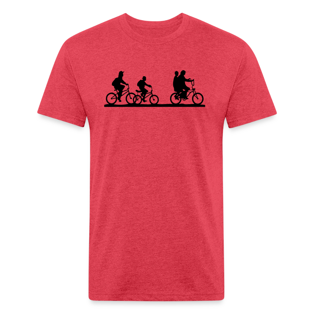 Bikes - Premium Graphic Tee - heather red